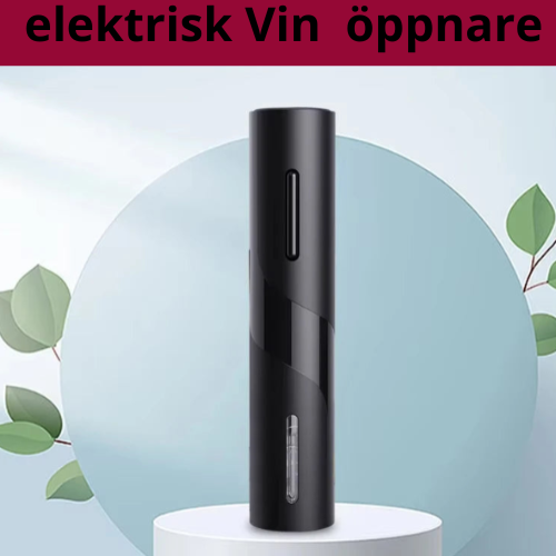 Elektrisk vinöppnare  och vinluftare