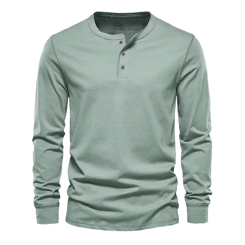 Herr T-shirt Plus Size Snabbtorkande långärmad trend