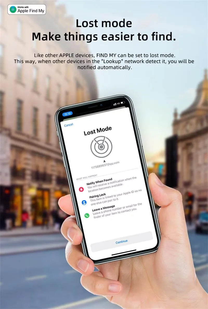 Smart Bluetooth GPS Tracker Airtag Work with Apple Find My APP ITag Anti Lost Locator Pet Finder Air Tags for IOS