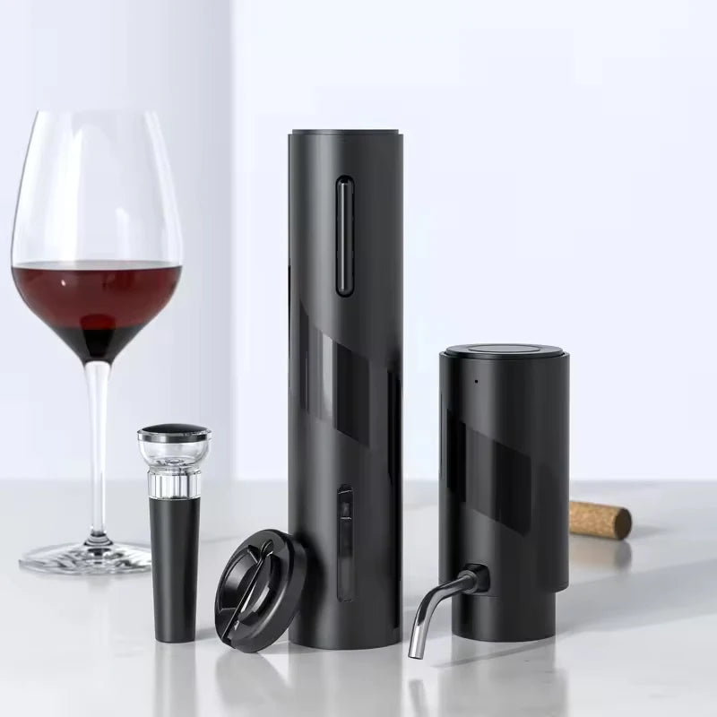 Elektrisk vinöppnare  och vinluftare