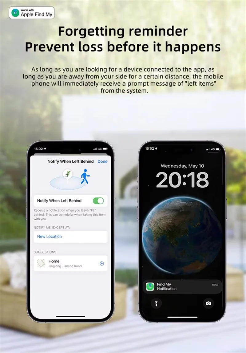 Smart Bluetooth GPS Tracker Airtag Work with Apple Find My APP ITag Anti Lost Locator Pet Finder Air Tags for IOS