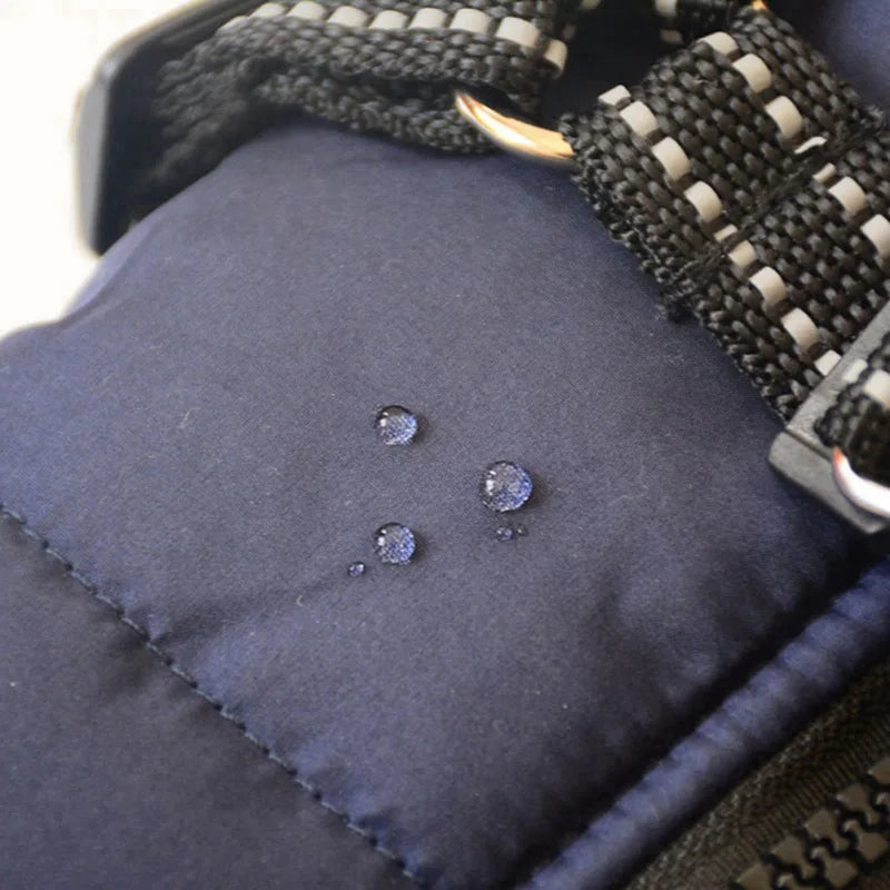 Hundjacka med sele – vinter & regn
