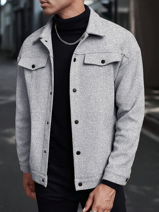 Herrmode – Ny stil, slim fit Jacka